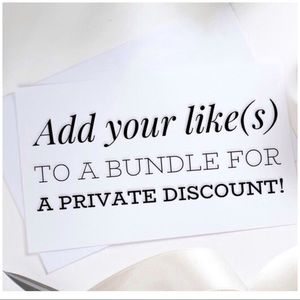 Add the item(s) you like to a bundle for discount